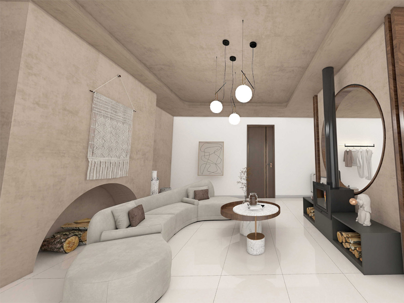 现代简约风格中陶益升瓷砖的应用案例赏析